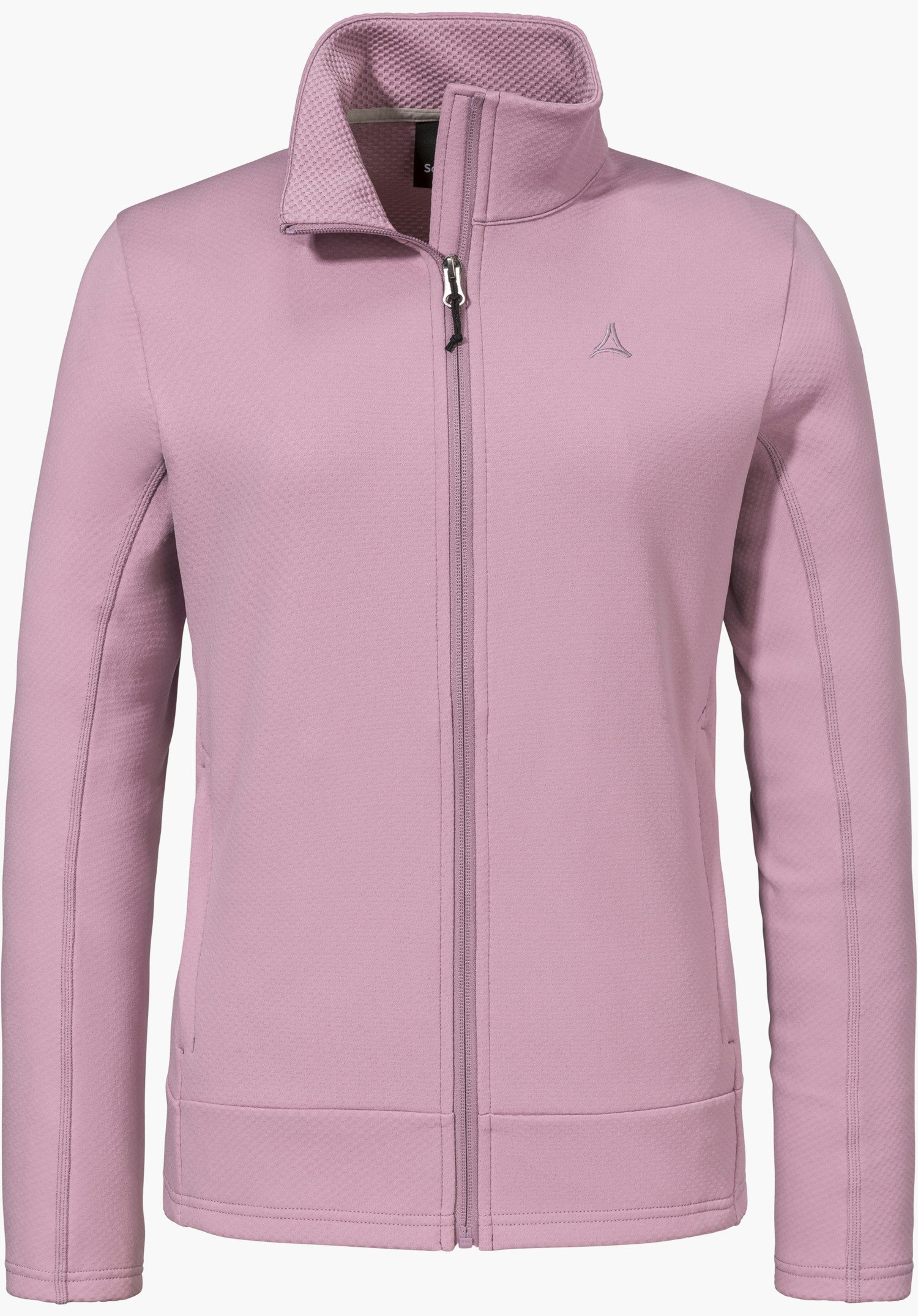 Warming knitted fleece jacket