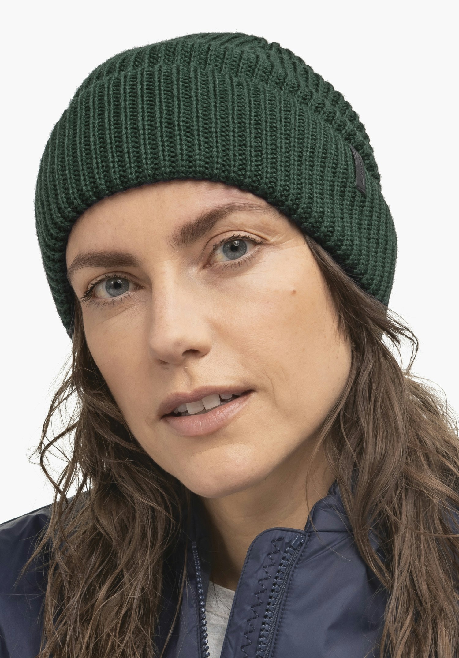 Warming fine knit beanie