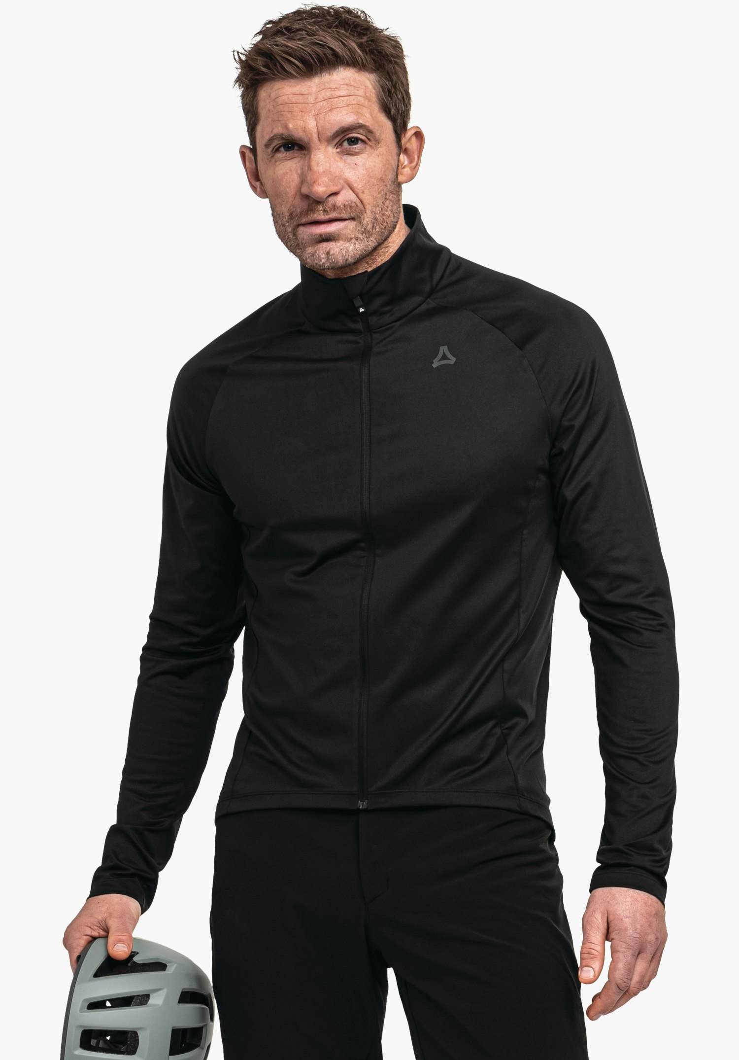 Cycling jersey with 2 back pockets
