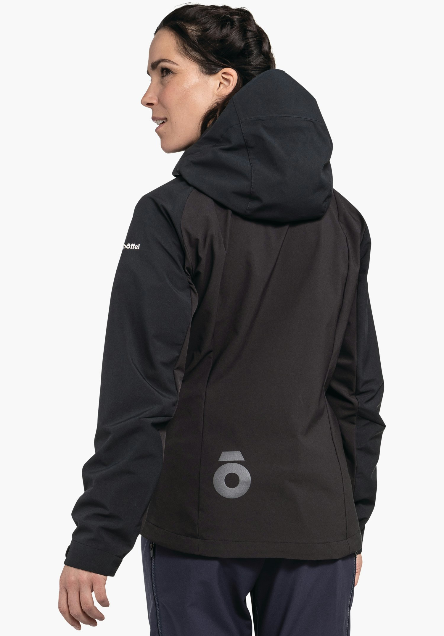 Water repellent MTB hybrid jacket