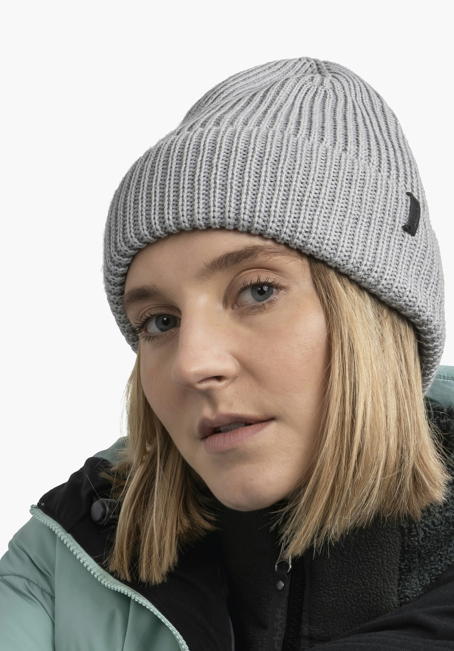 Warming fine knit beanie