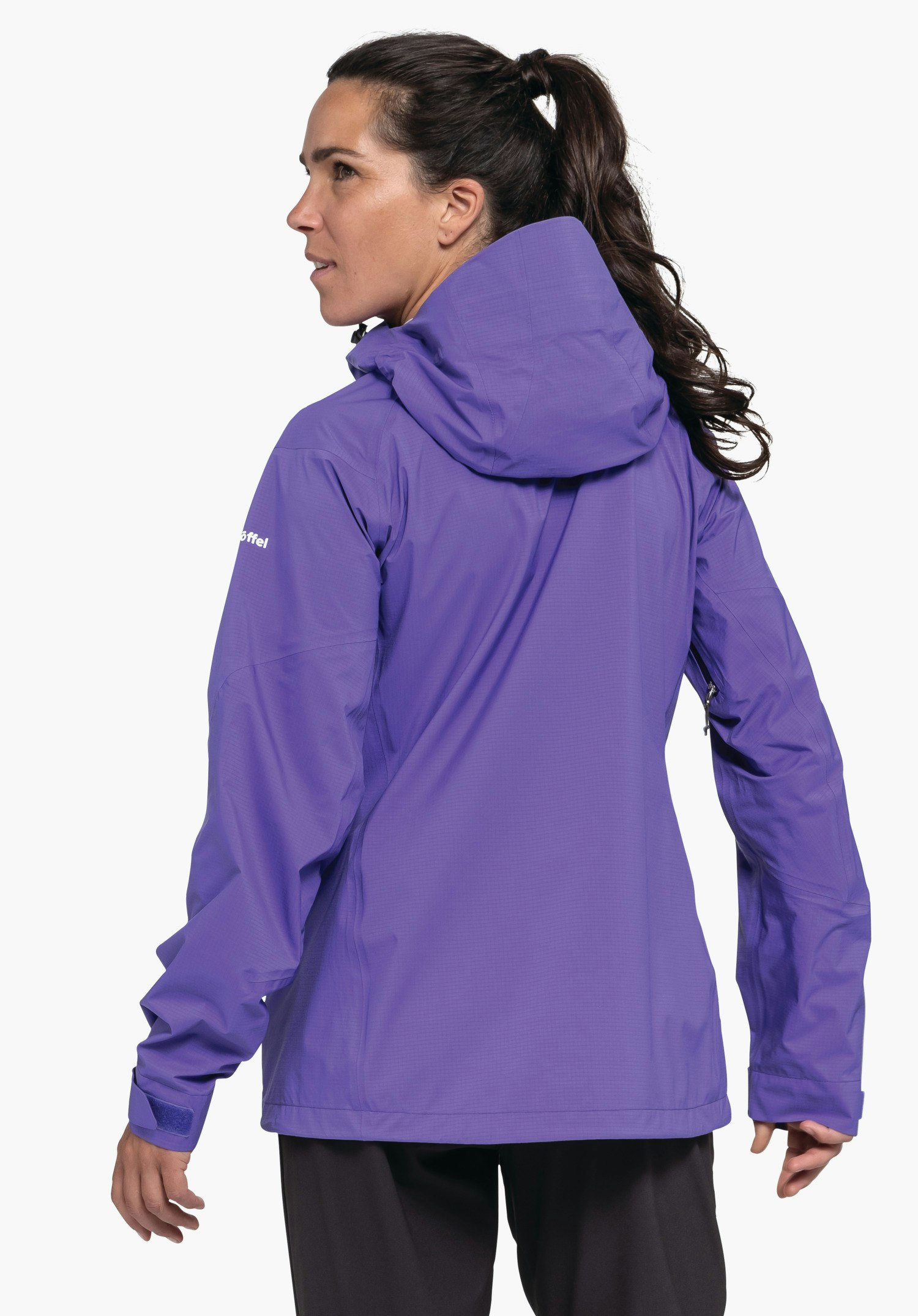 Absolutely waterproof 3-layer jacket