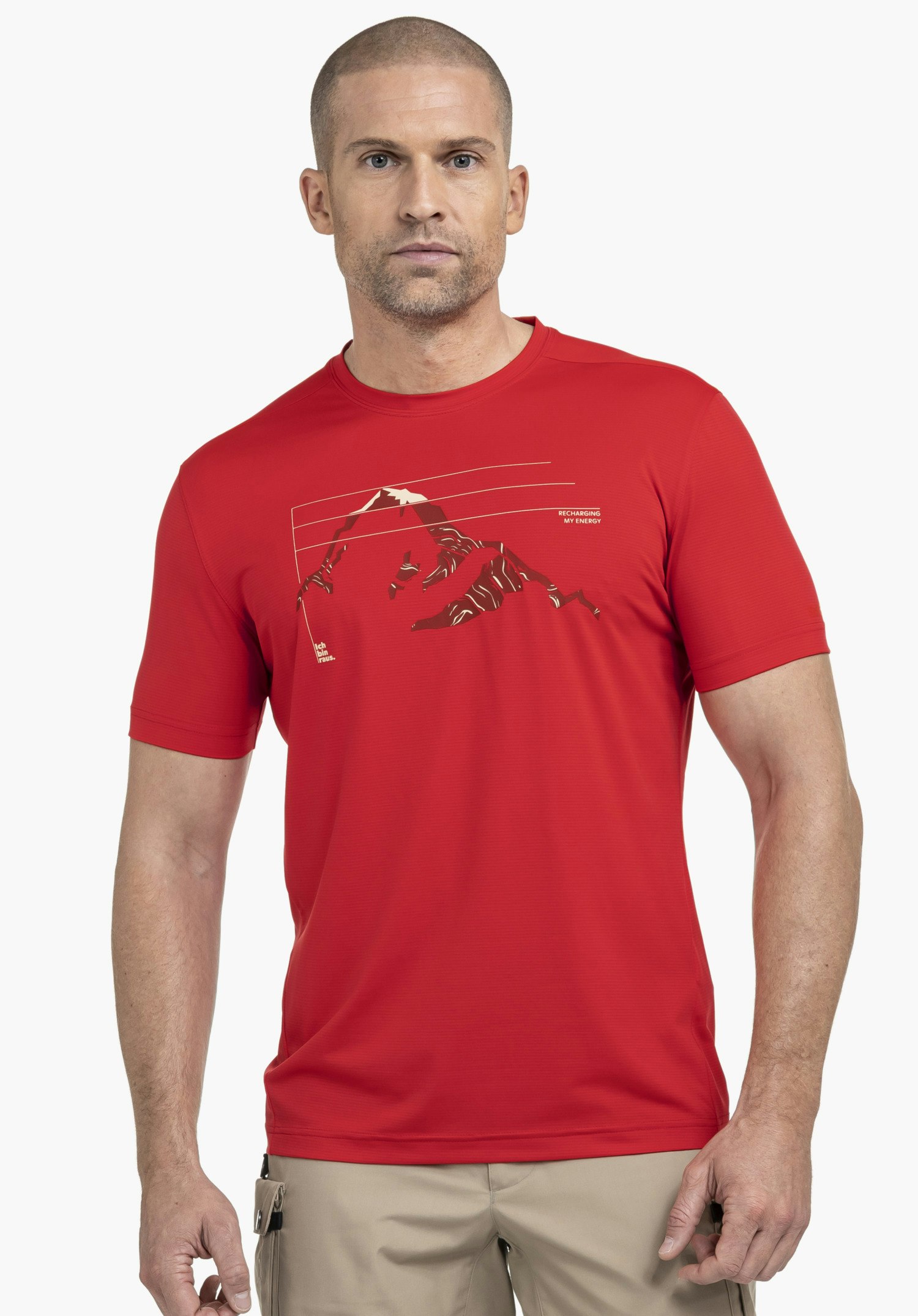 Environmentally friendly t shirt for hiking