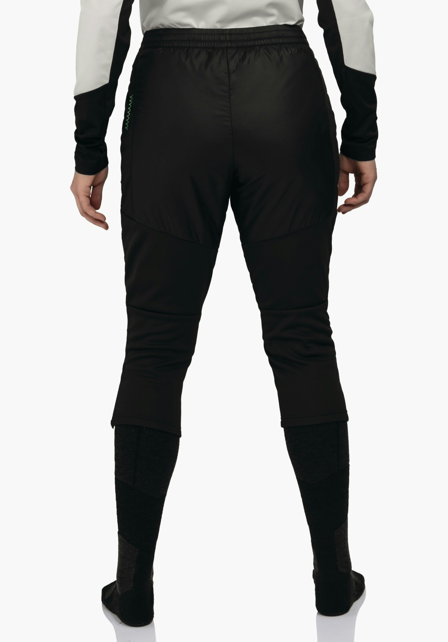 3/4 hybrid pants for warm layering