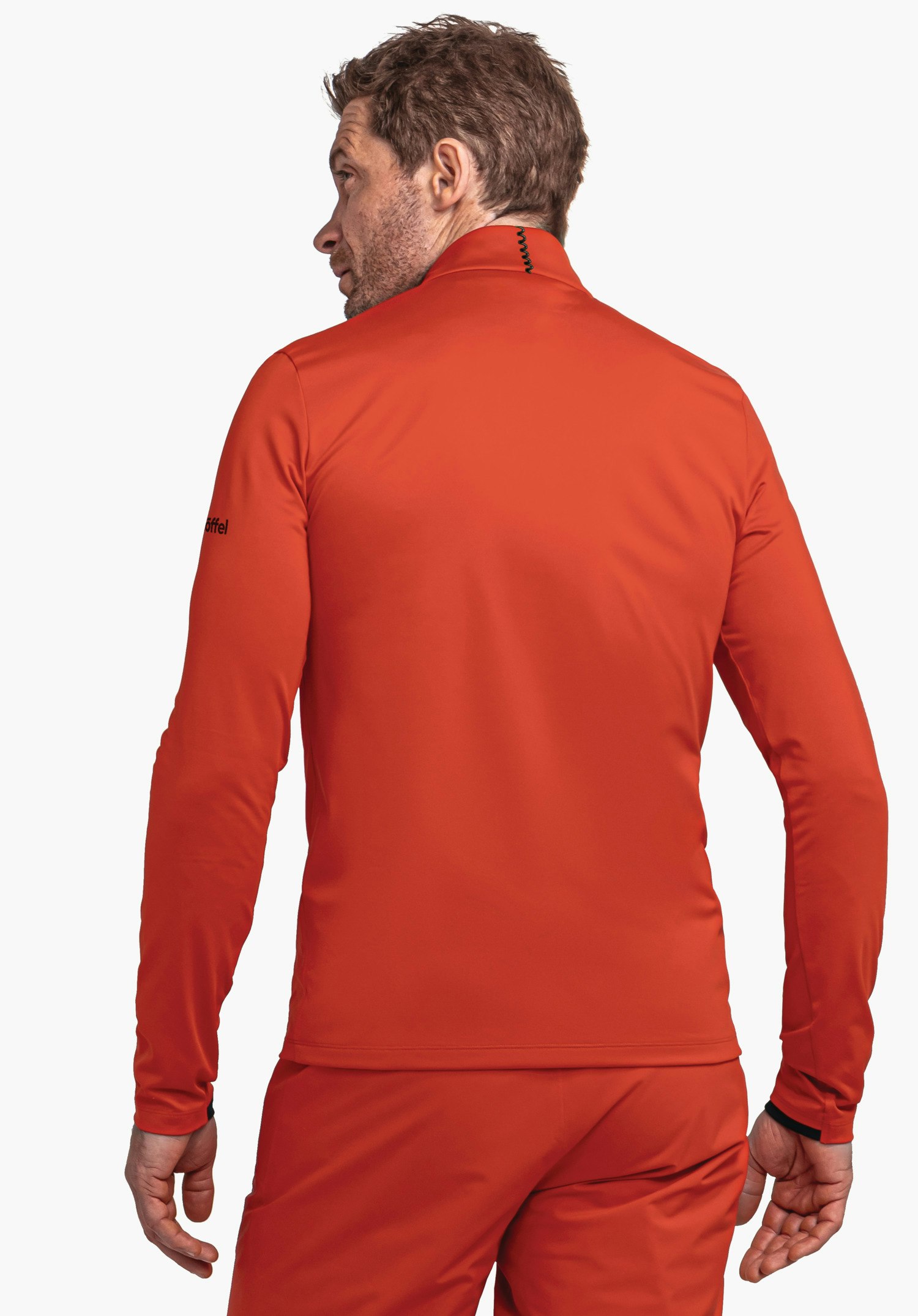 Half-zip longsleeve with sophisticated details