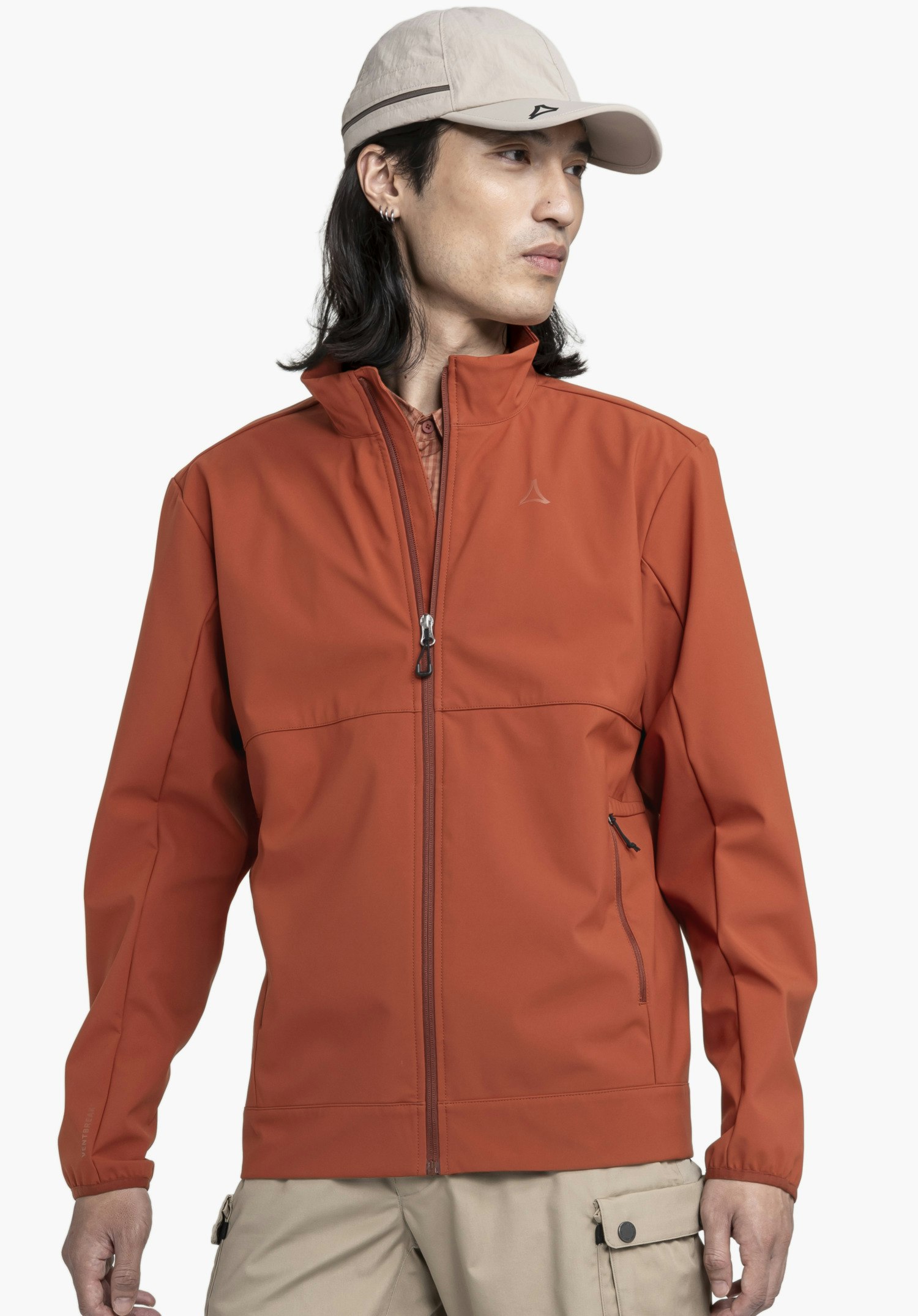 VENTURI® softshell jacket with stand-up collar