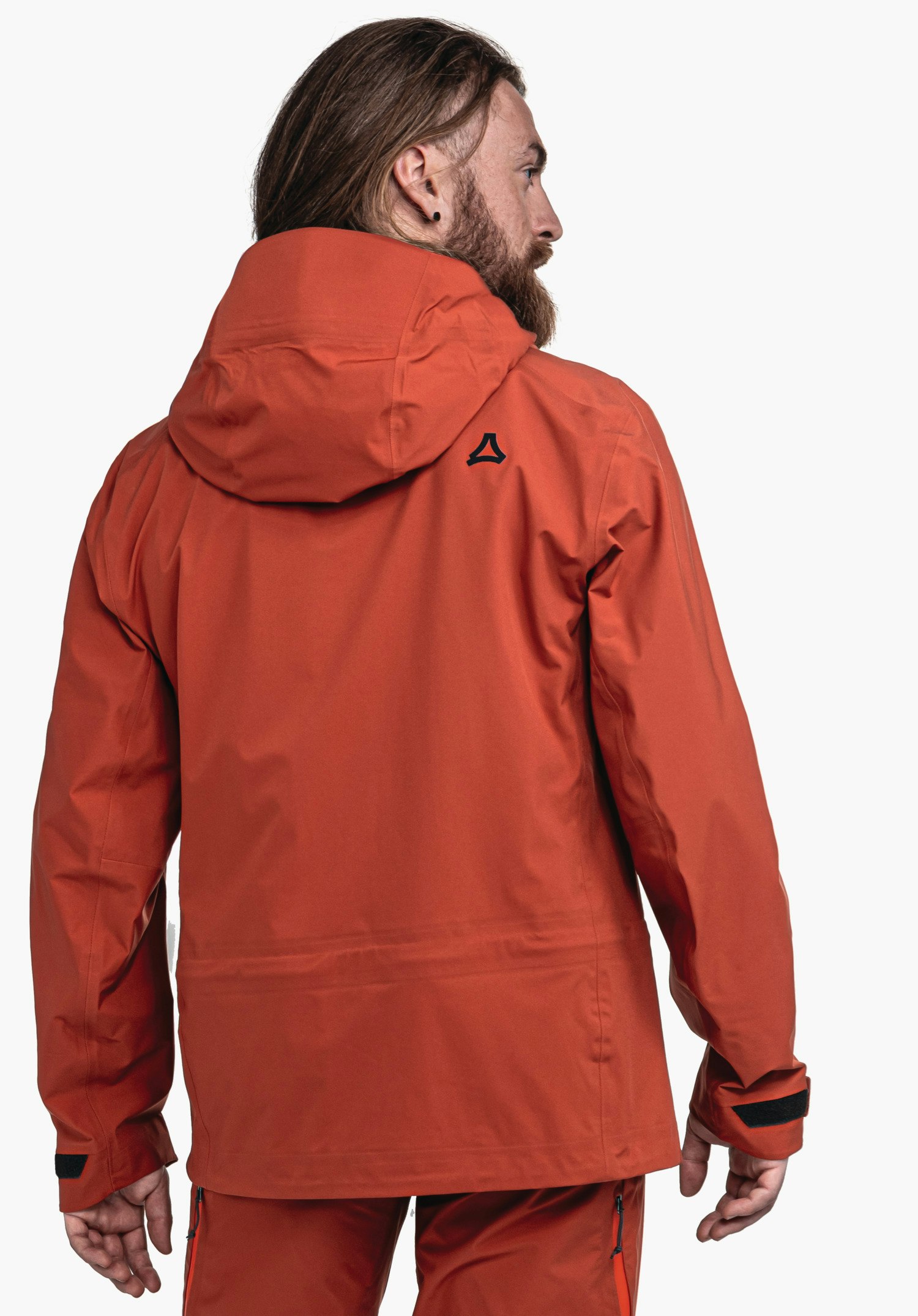 Highly breathable ski touring jacket