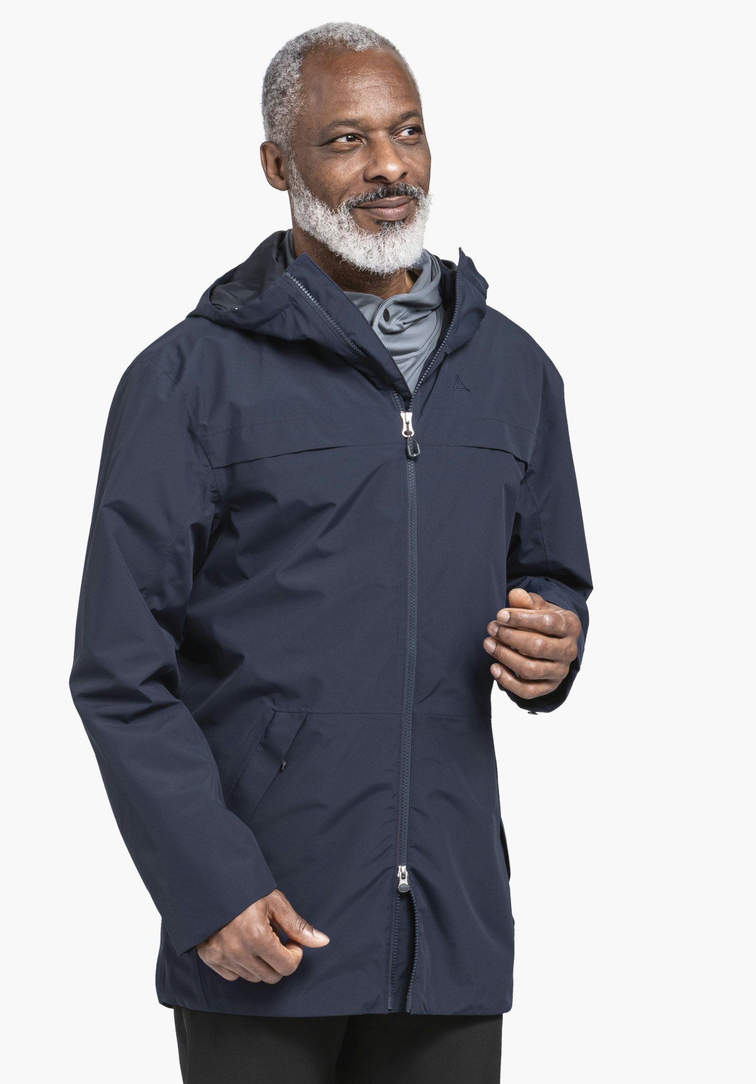 Waterproof rain parka for every day