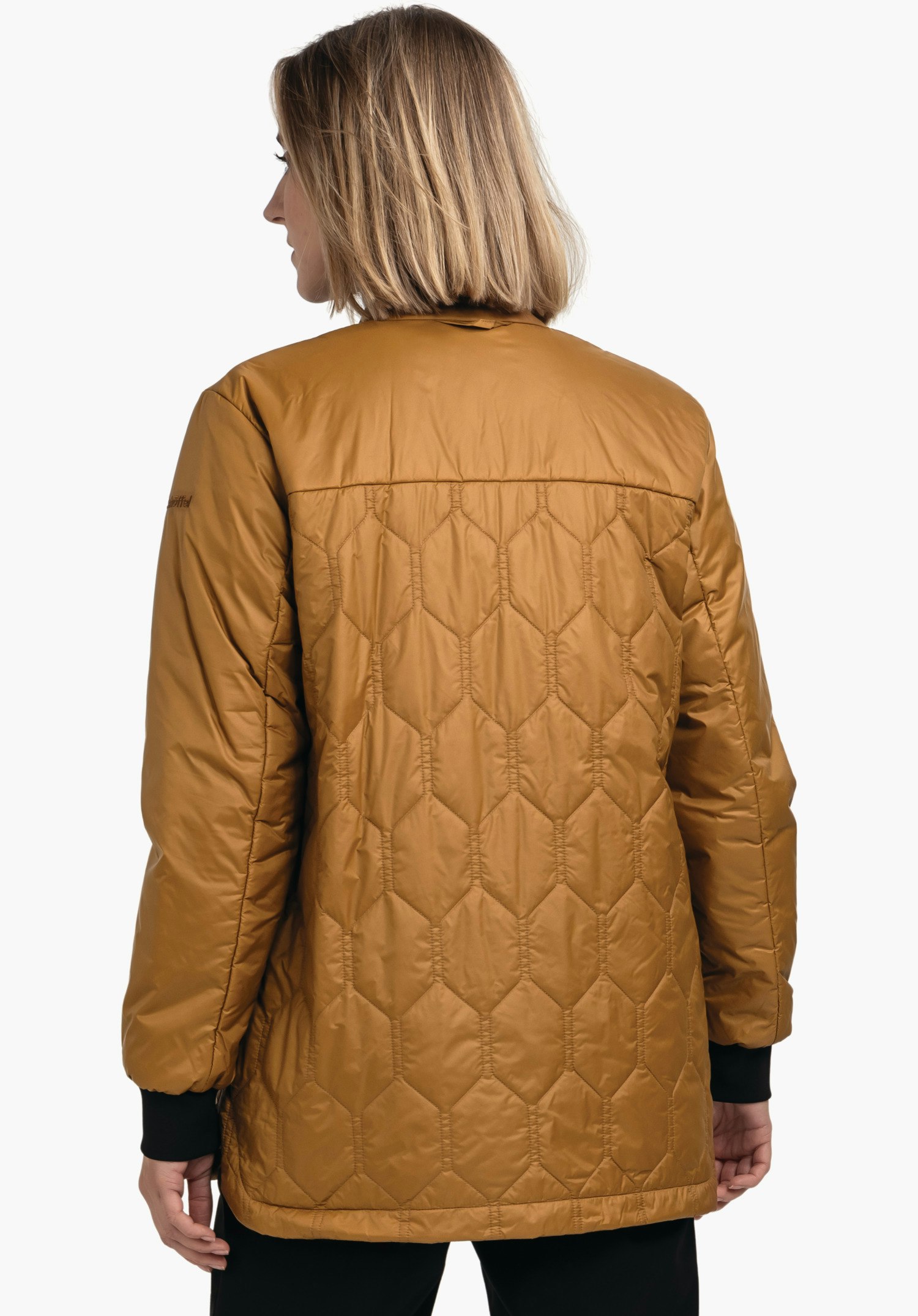 Lightweight insulated jacket with decorative quilting