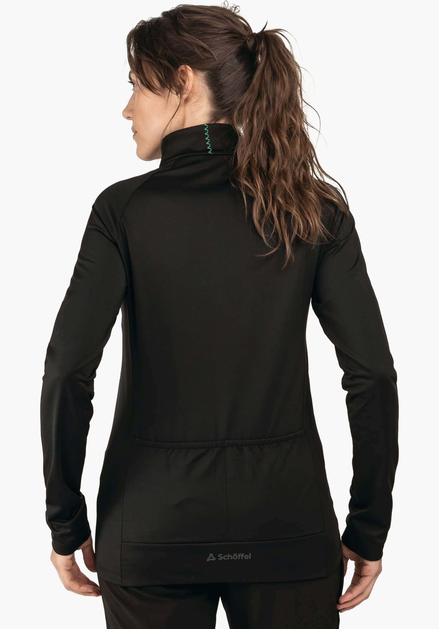 Cycling jersey with 2 back pockets