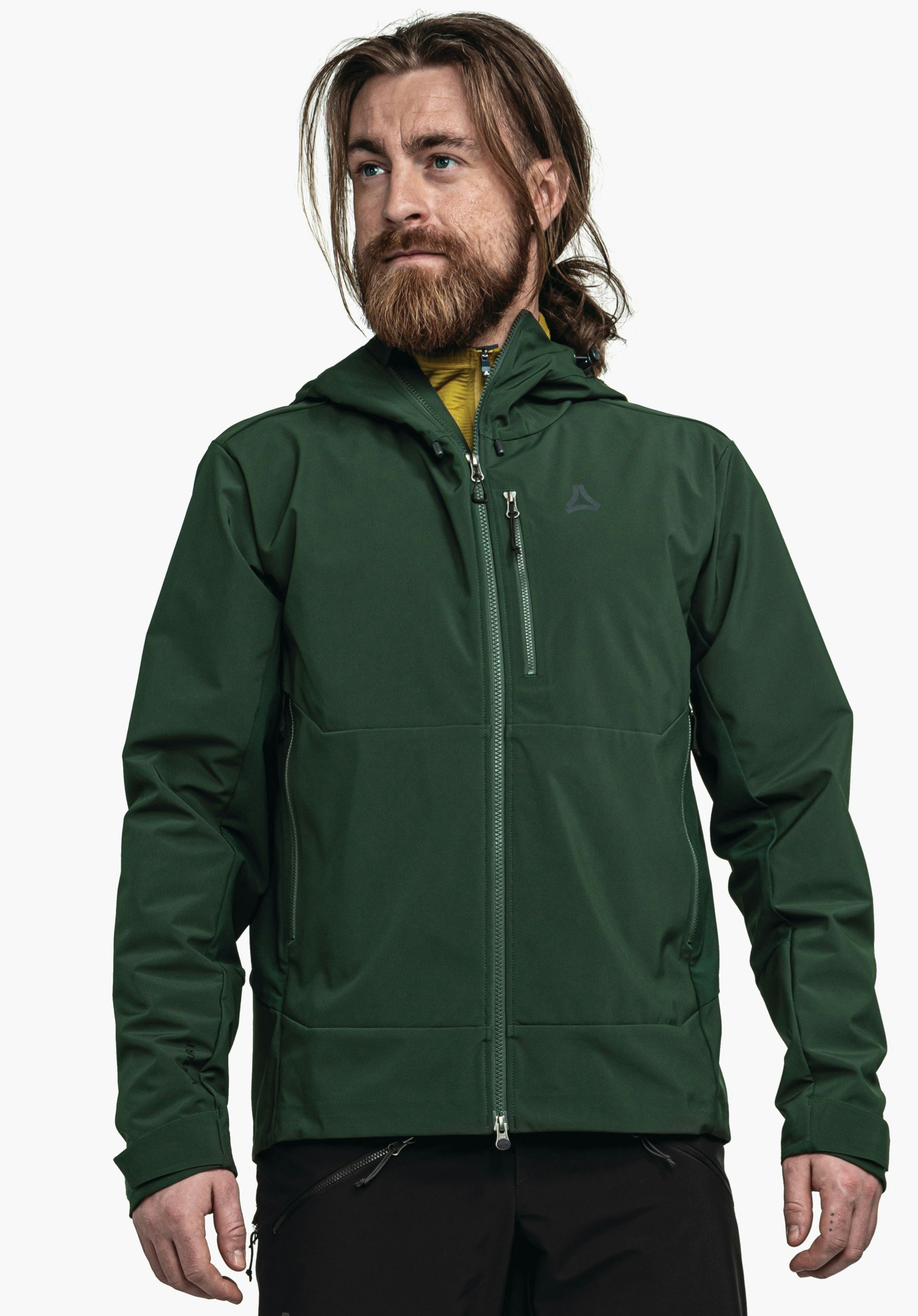 Breathable softshell jacket