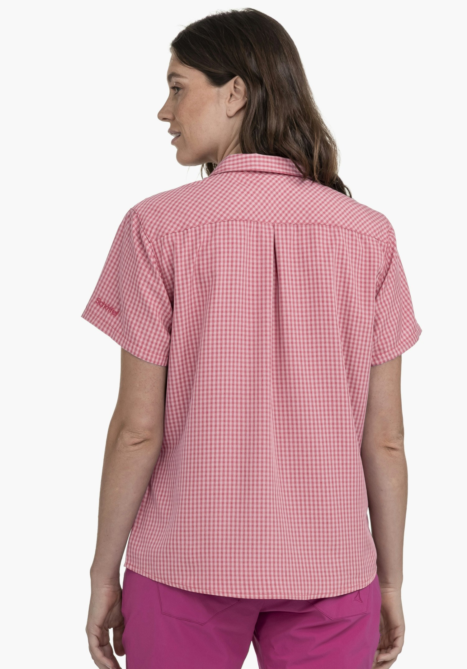 Quick-drying short-sleeved hiking blouse