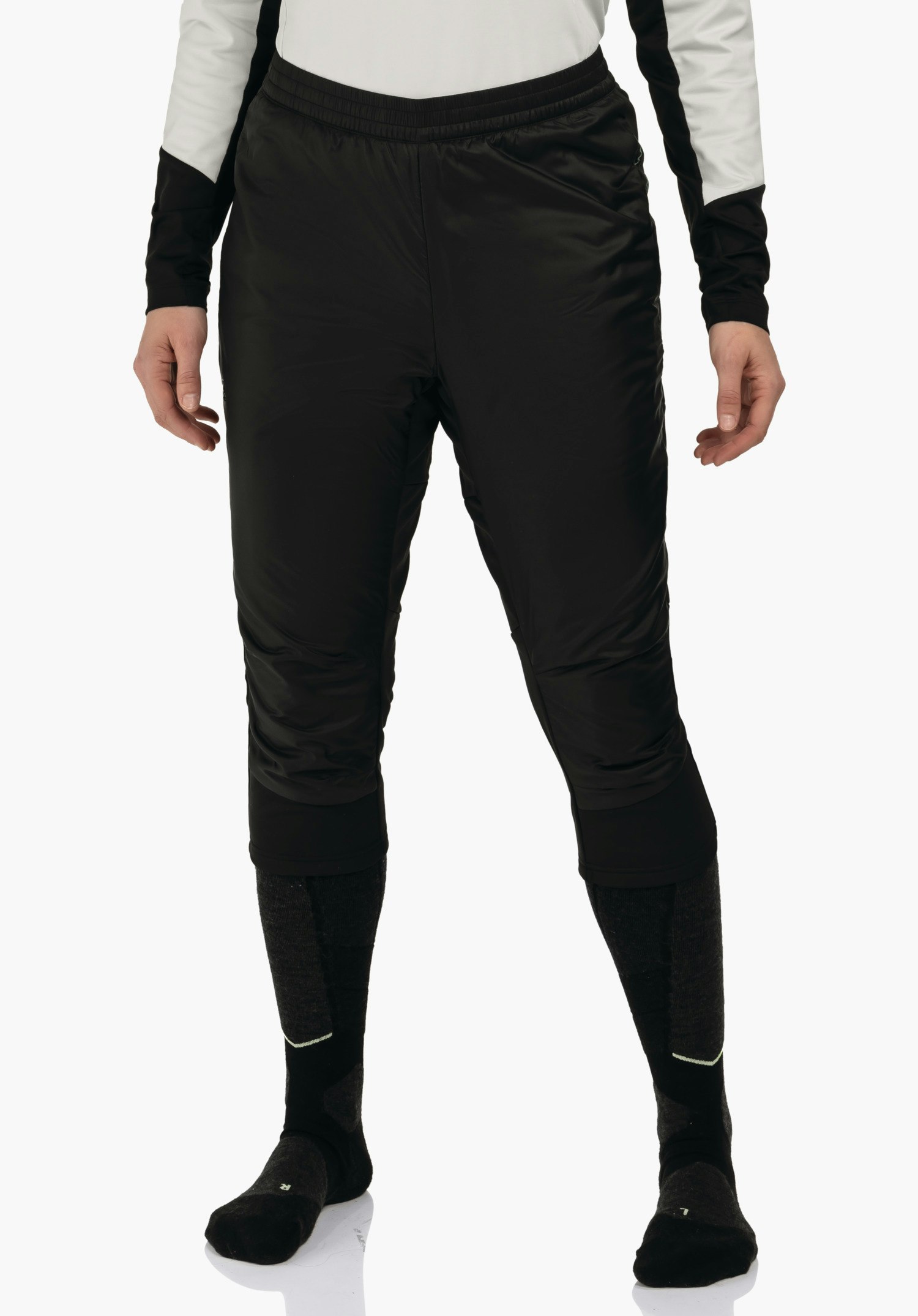 3/4 hybrid pants for warm layering