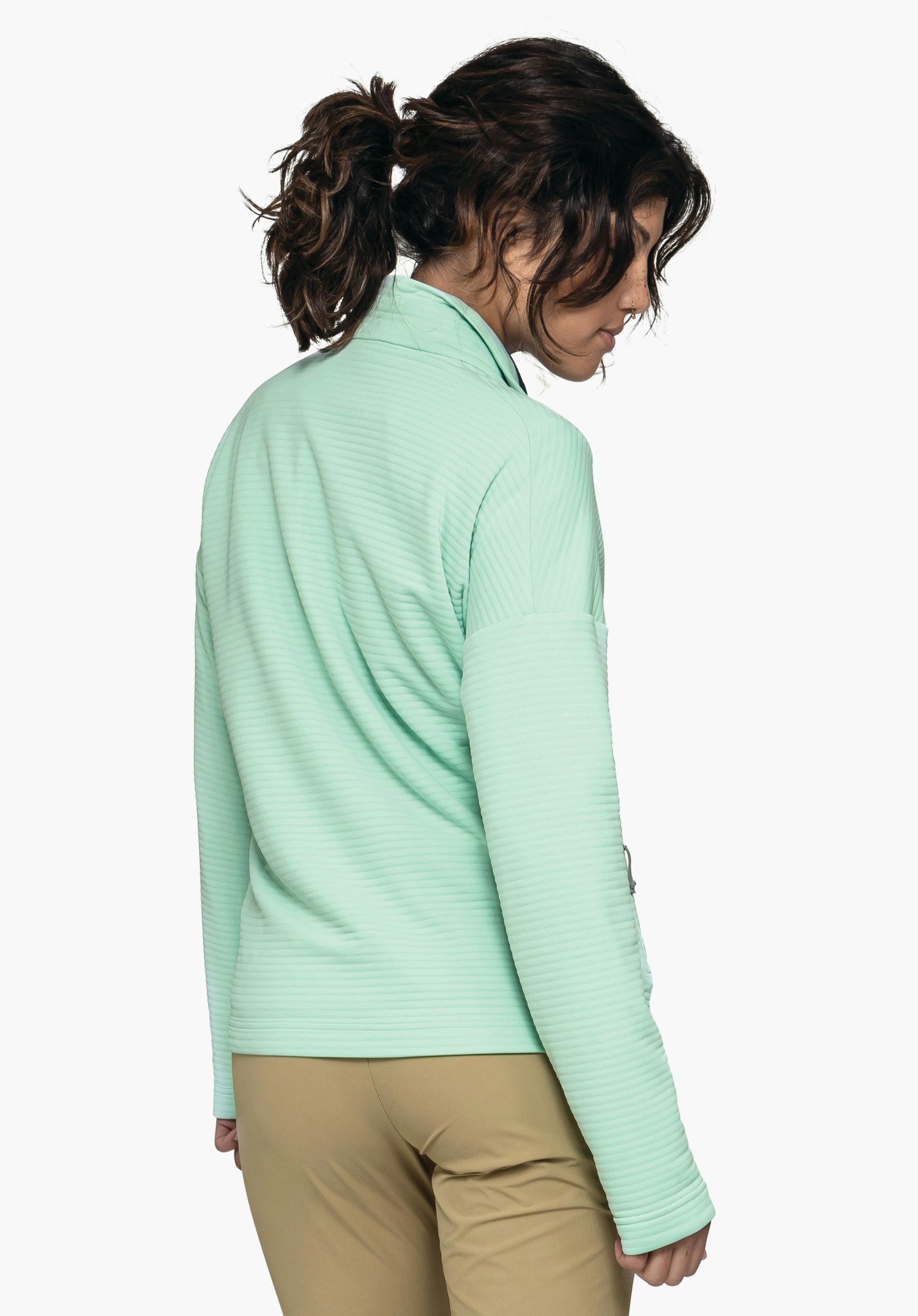 Warming & recyclable fleece jacket