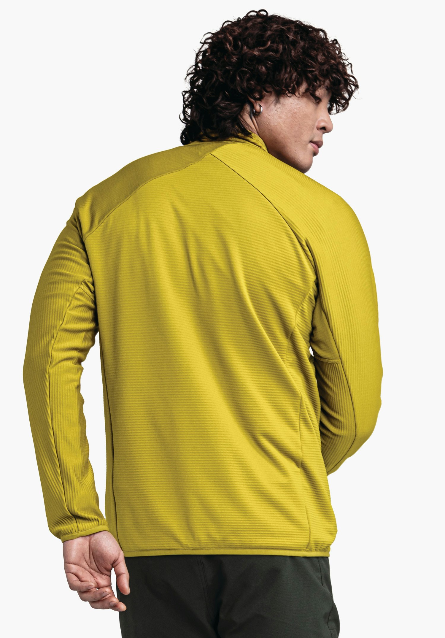 Fleece jacket for sporty hikes