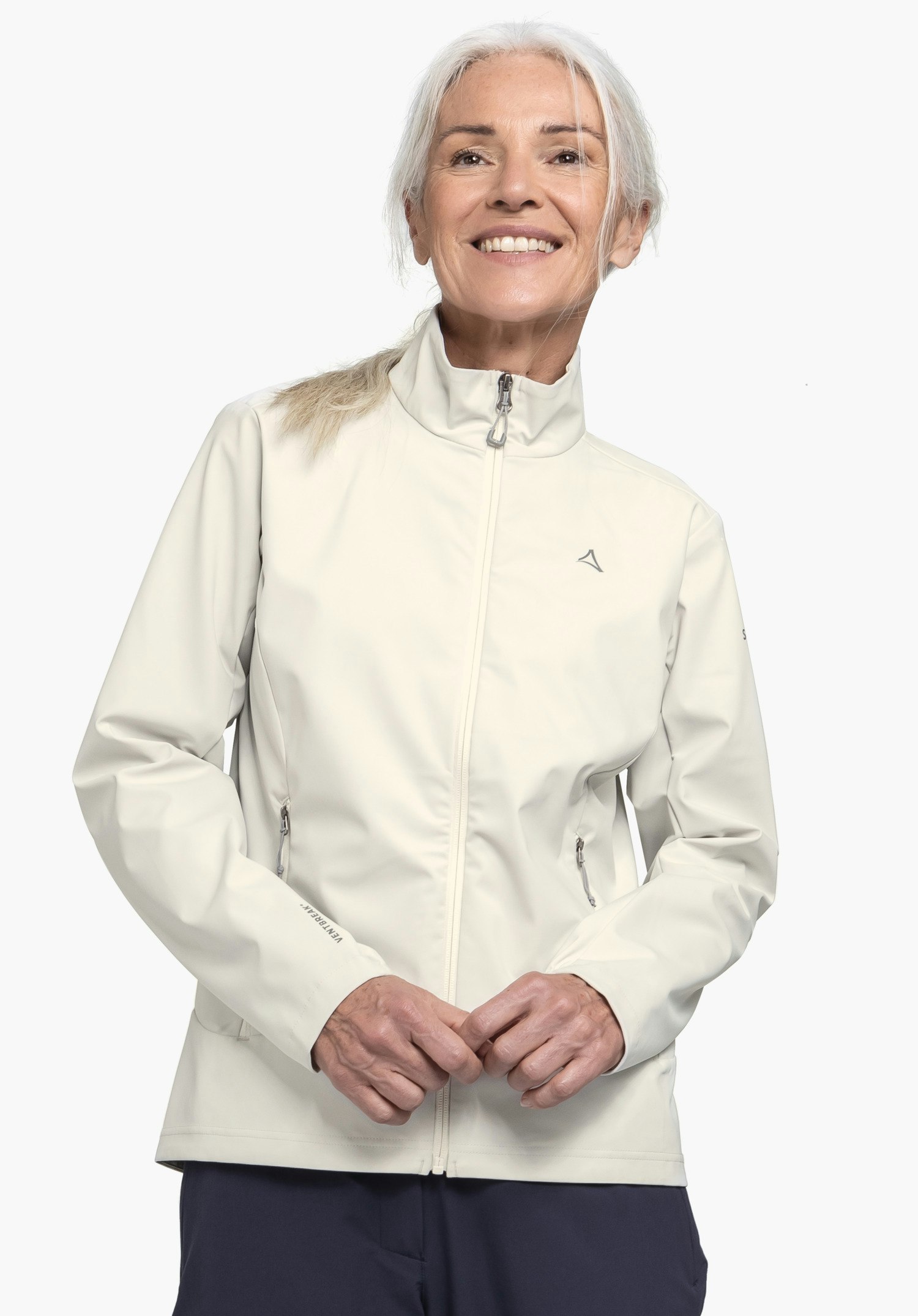 VENTURI® softshell jacket with stand-up collar