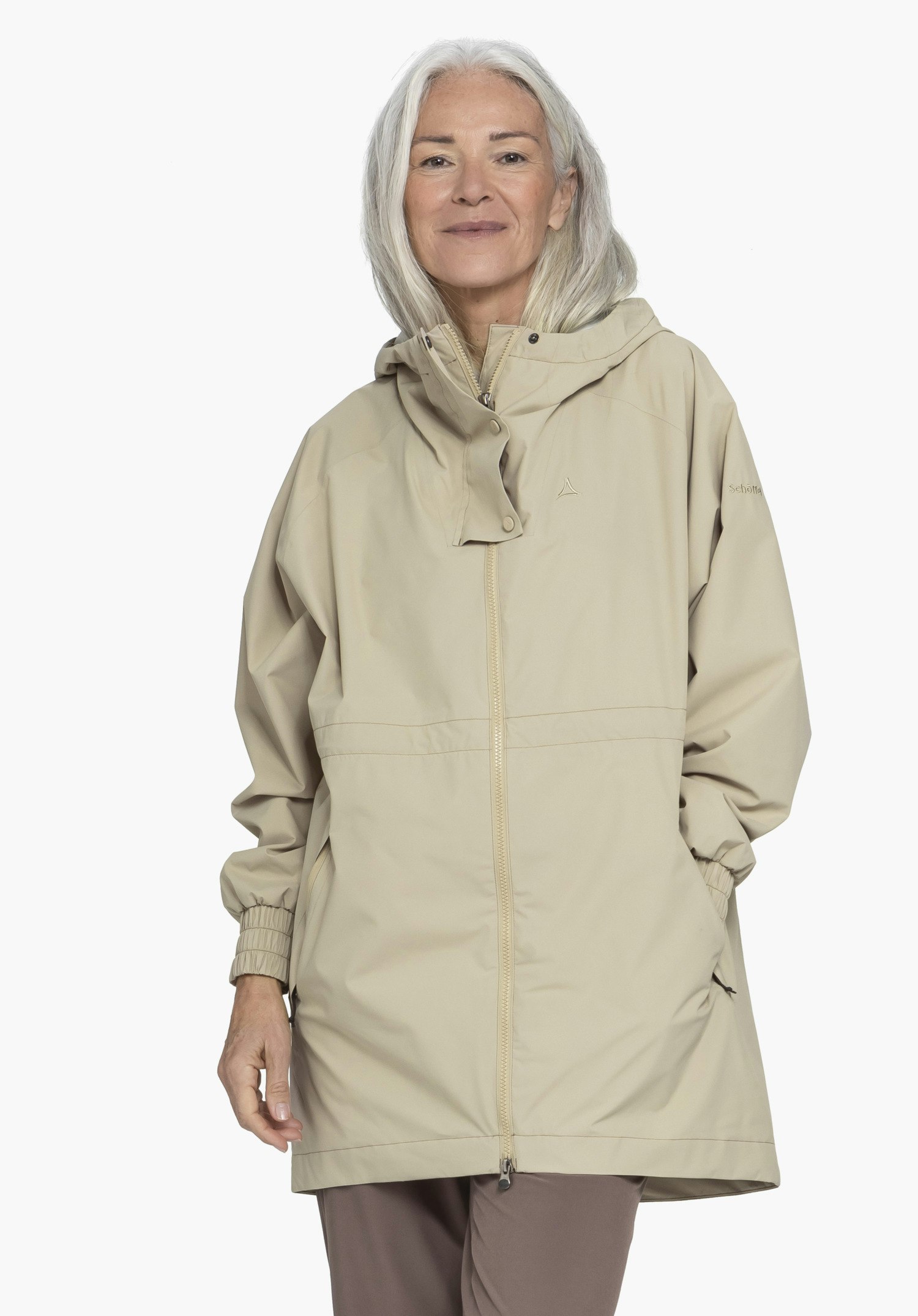 Waterproof rain parka for every day