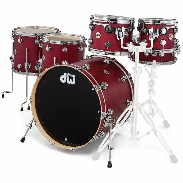 DW Satin Oil Rock Set Cherry SSC+