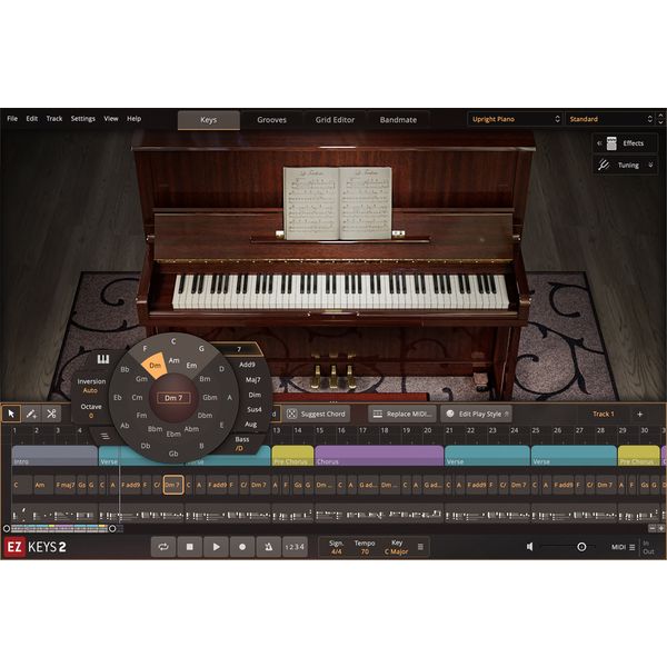 Toontrack EKX Upright Piano