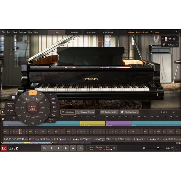 Toontrack EZKeys 2 MIDI Edition
