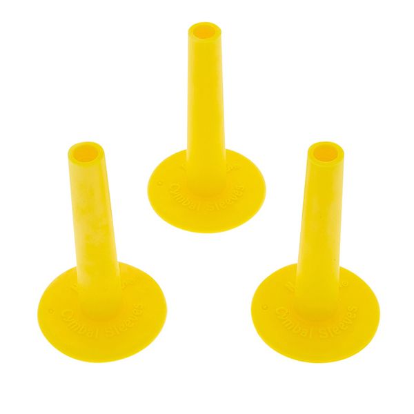 No Nuts Cymbal Sleeves 3 Yellow