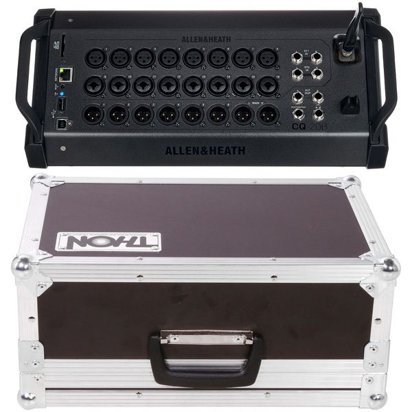 Allen & Heath CQ20B Case Bundle