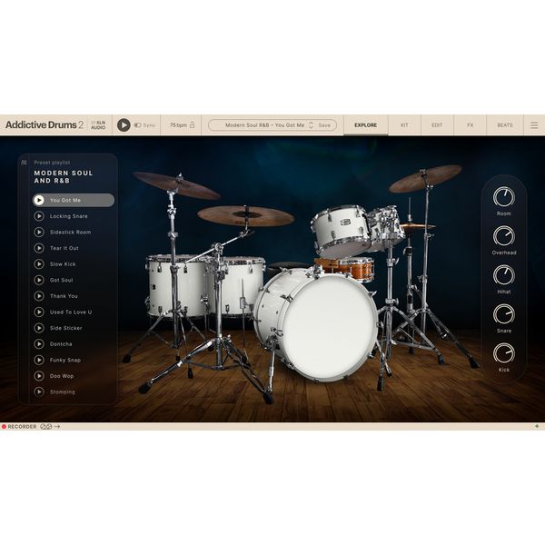 XLN Audio Addictive Drums 2 Soul & R&B Collection