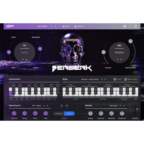 ujam Beatmaker BERSERK