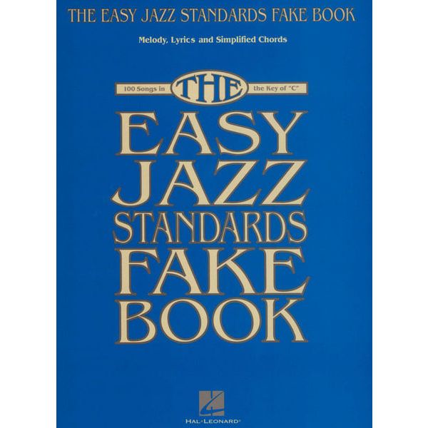 Hal Leonard Easy Jazz Standards Fake Book