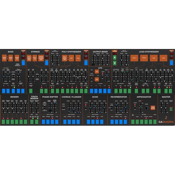 Cherry Audio Quadra Synthesizer
