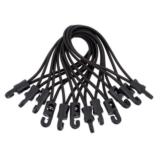 Stairville Spannfix XL Ø 6mm black 12 pcs