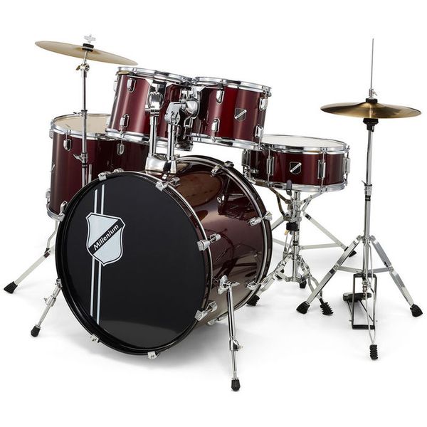 Millenium Focus 20 Drum Set Red