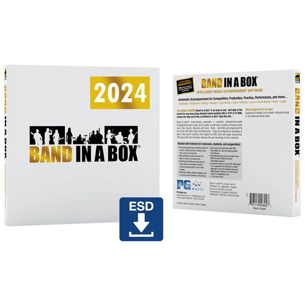 PG Music BiaB MegaPAK Mac