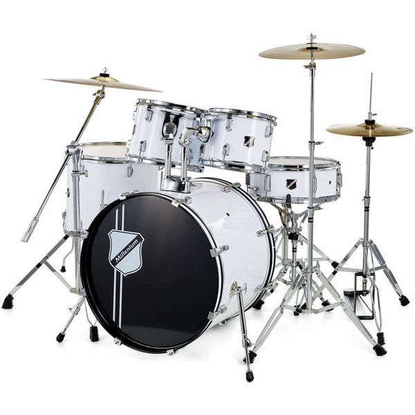 Millenium Focus 20 Drum Bundle White