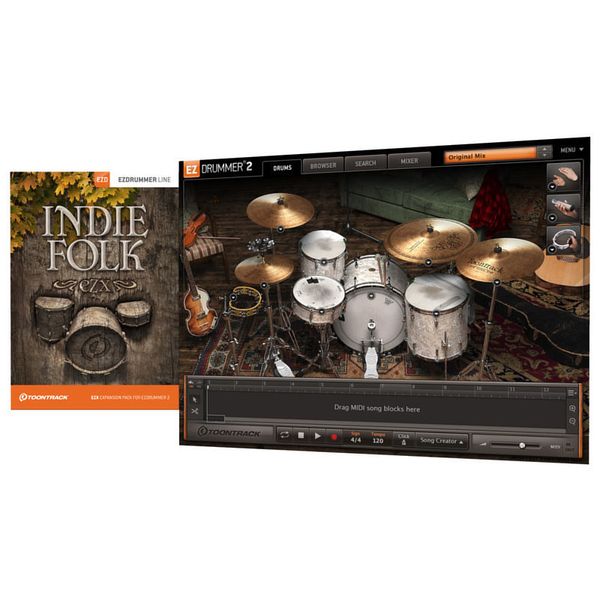 Toontrack EZX Indie Folk