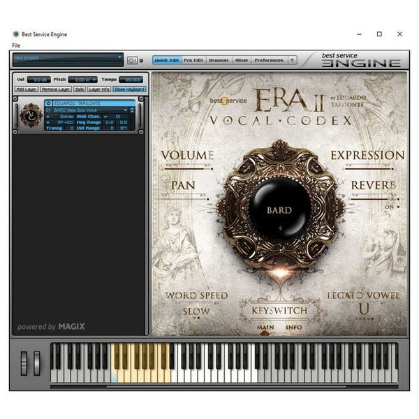 Best Service Era II Vocal Codex