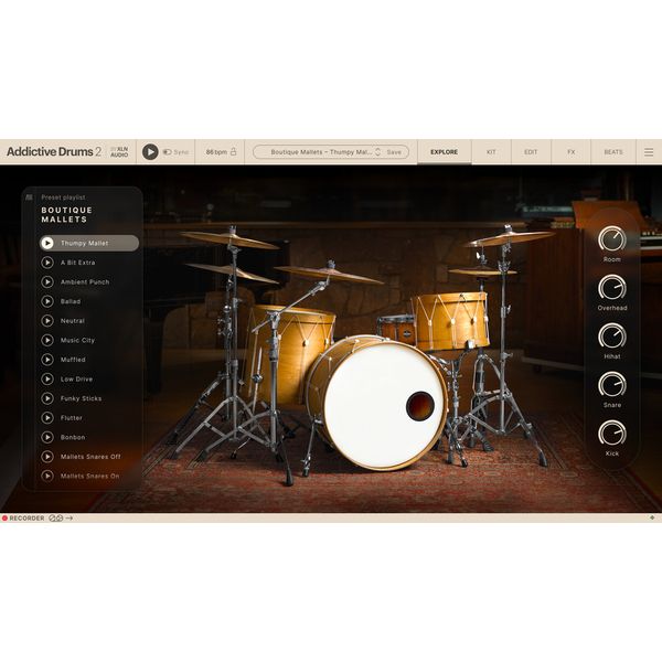 XLN Audio Addictive Drums 2 Percussion Collection
