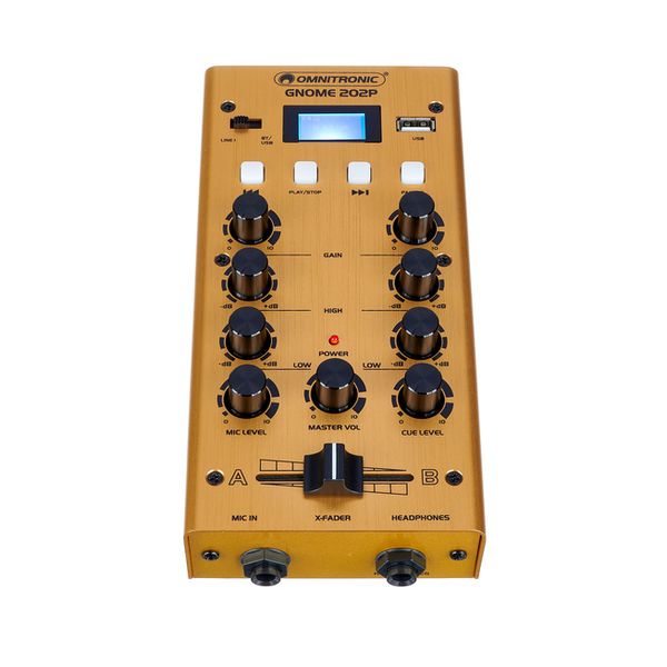 Omnitronic GNOME 202P Gold