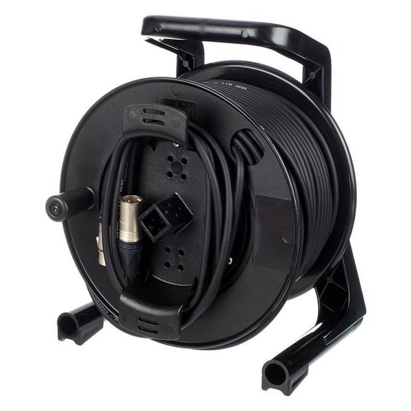 pro snake DMX Cable Drum 50m 5 Pin