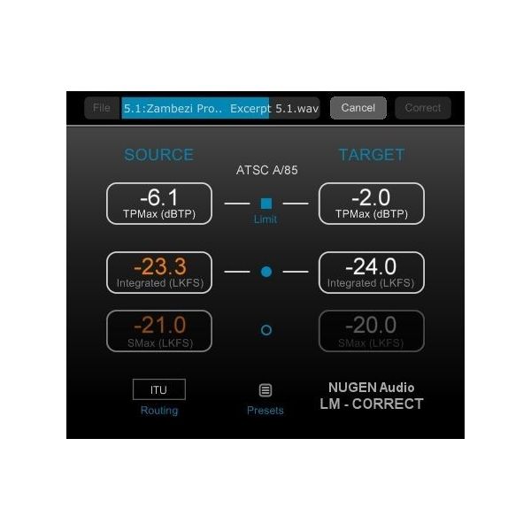 Nugen Audio LM-Correct 2 UG LM-Correct