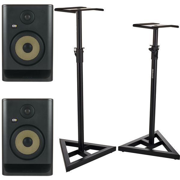 KRK Rokit RP7 G5 Stand Bundle
