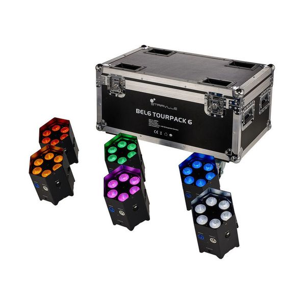 Stairville BEL6 Tourpack 6