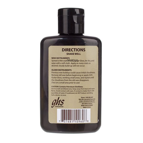 GHS Gloss Non-Wax Gitarren Reinigungspolitur