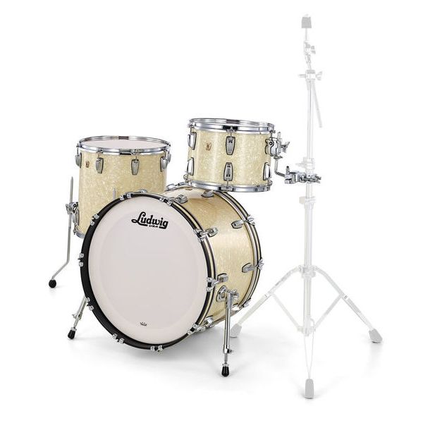 Ludwig Classic Maple Fab 22 Vint. Wh.