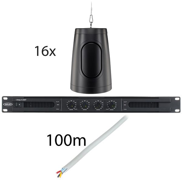 Sirus I-Amp Drop 8 Ceiling Bundle L