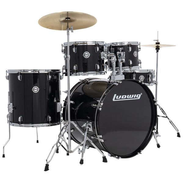 Ludwig Accent Fuse 5pc Black