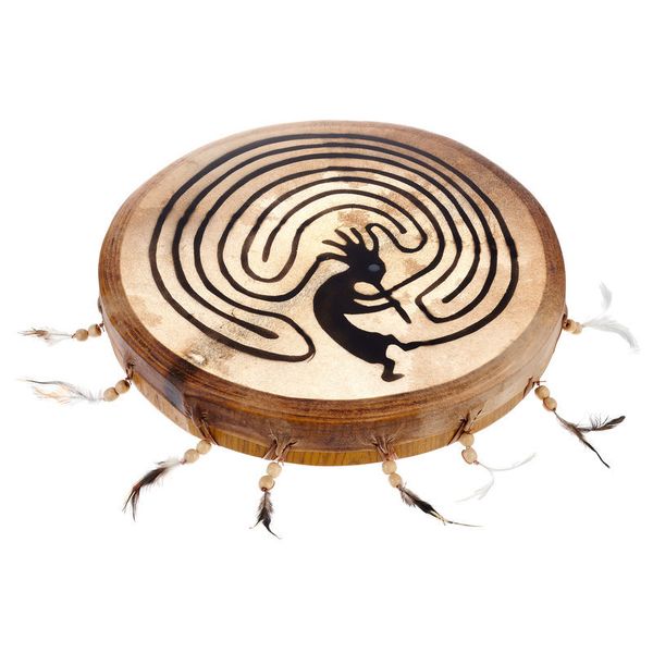 Terre Shaman Drum 45cm Kokopelli