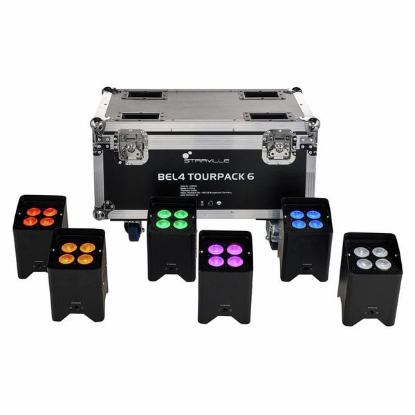 Stairville BEL4 Tourpack 6