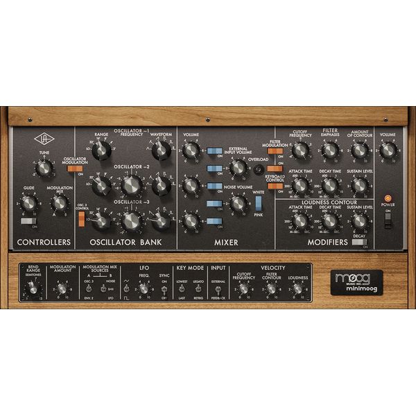 Universal Audio Moog Minimoog Native