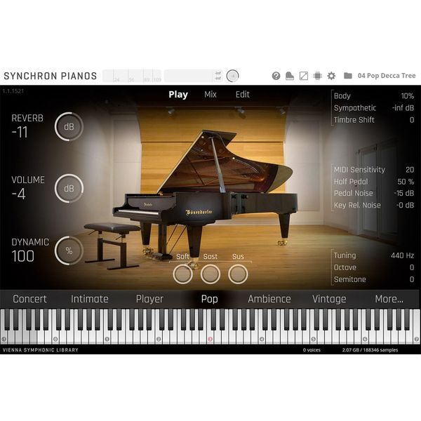 Vienna Symphonic Library Bösendorfer 280VC Standard